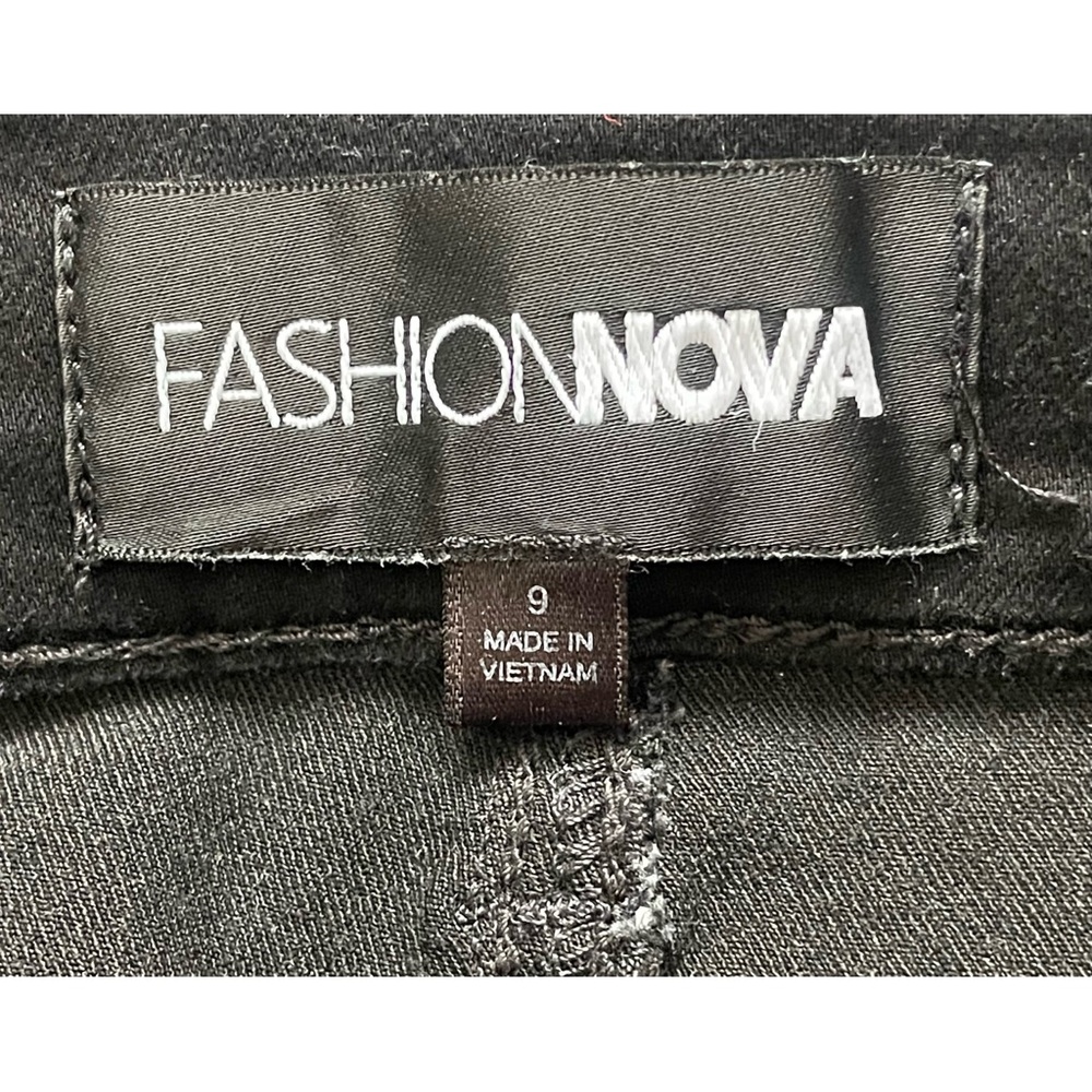 Fashion Nova Black Super High Rise Skinny Jeans - Picture 7 of 13